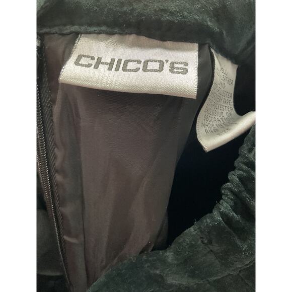 Chico's Black Skirt with Brown Accents - Picture 3 of 3